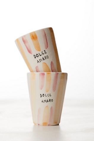 Duo Shot Glasses by Free People in Pink