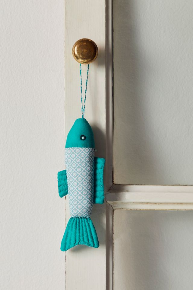 Recycled Fish Ornament #2