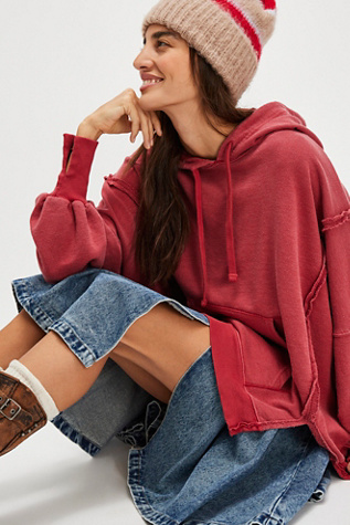 We The Free Camden Hoodie Pullover At Free People In Emboldened, Size: Medium