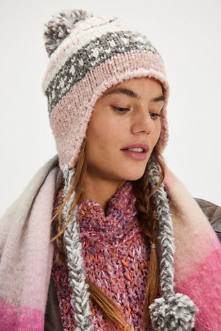 Pom Knit Beanie At Free People