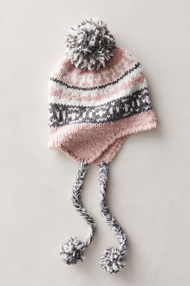 Pom Knit Beanie #1
