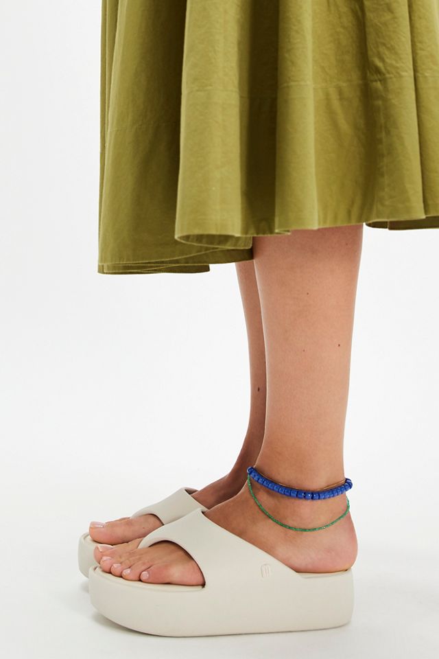 Melissa Free Platform Thong Sandals #1