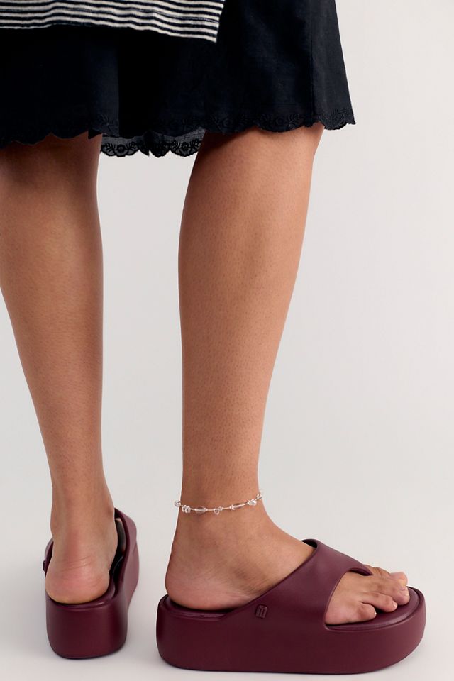 Melissa Free Platform Thong Sandals #3
