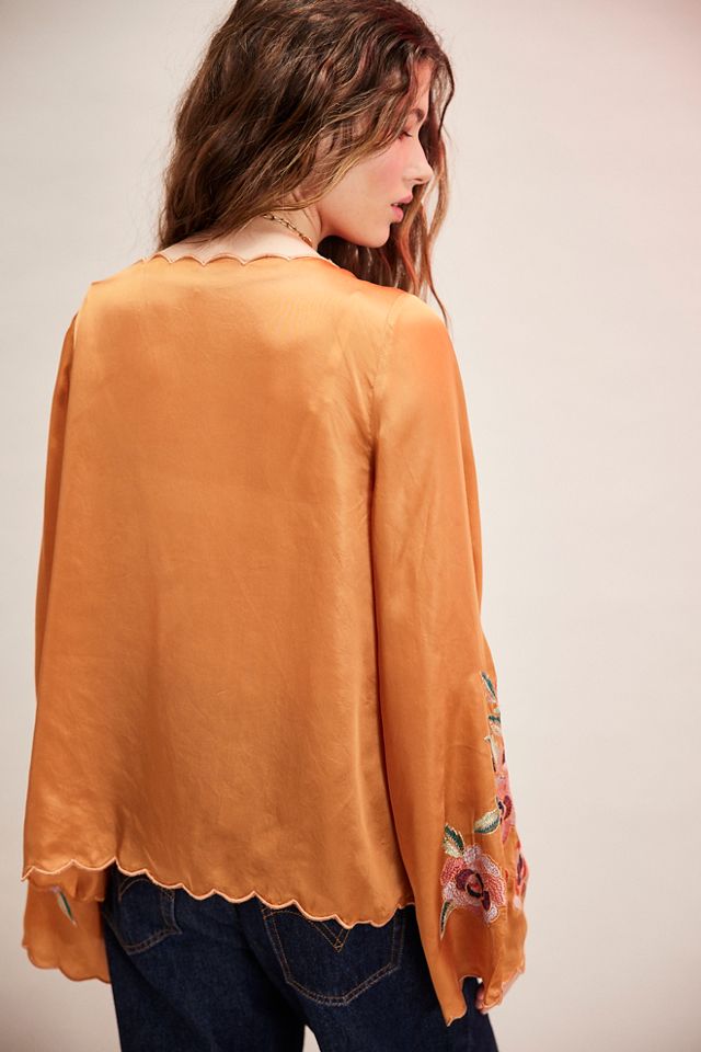 Haut Noué en Satin #1
