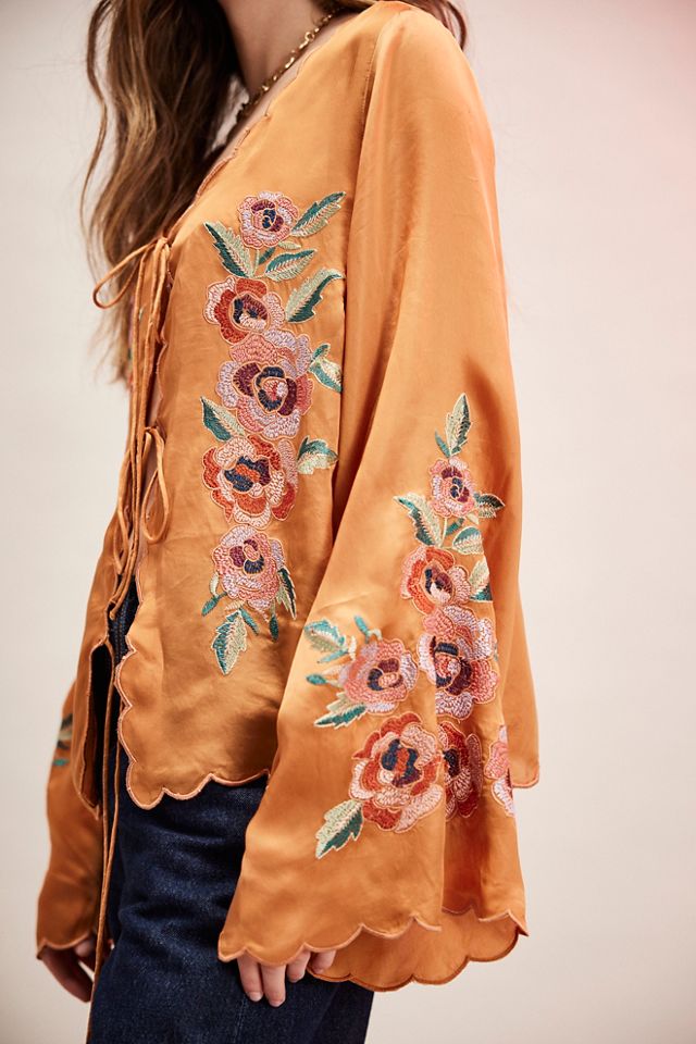 Haut Noué en Satin #3