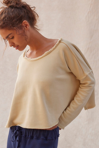 New Haven Pullover By free-est At Free People In Tofu, Size: Medium