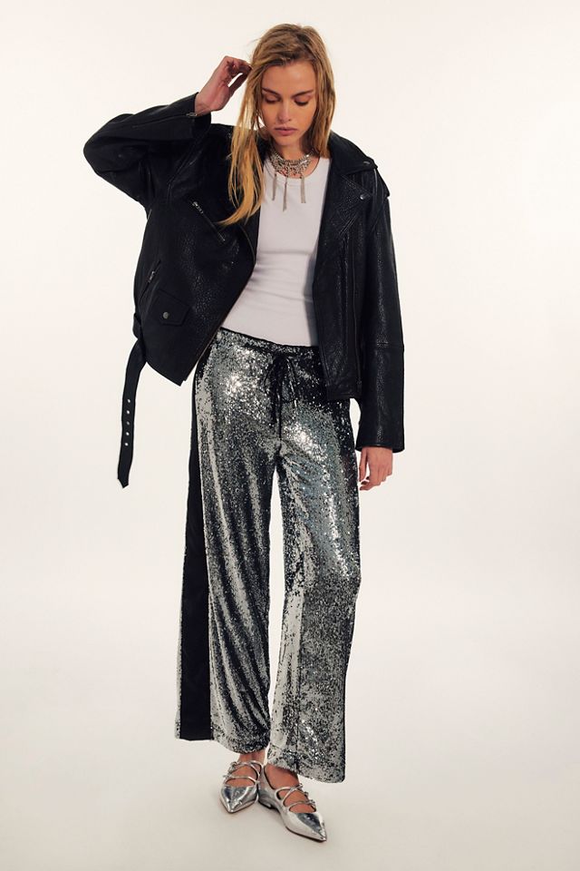Low Lights Sequin Pants #3