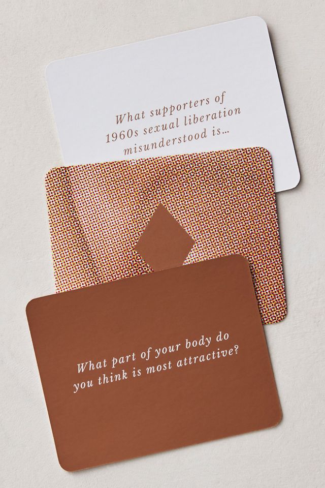 Pillow Talk: Cards For Intimate Conversations #1