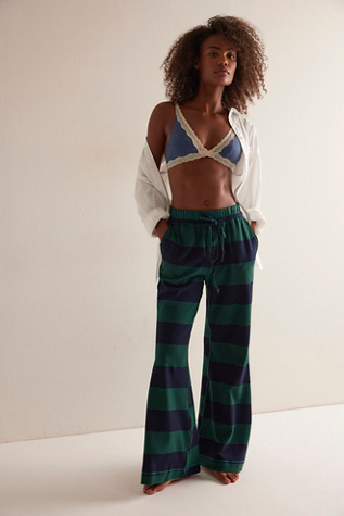 You Wish Flare Pants by Intimately at Free People in Blue, Size: S