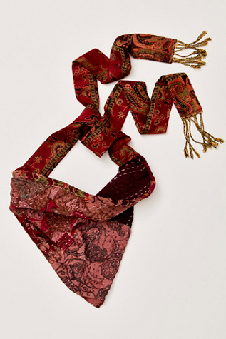 One Of A Kind Kantha Hair Scarf