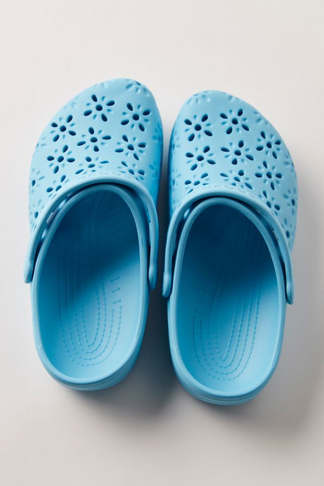 Crocs Classic Floral Cut Clogs