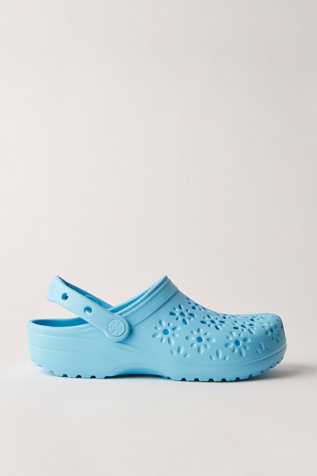 Crocs Classic Floral Cut Clogs