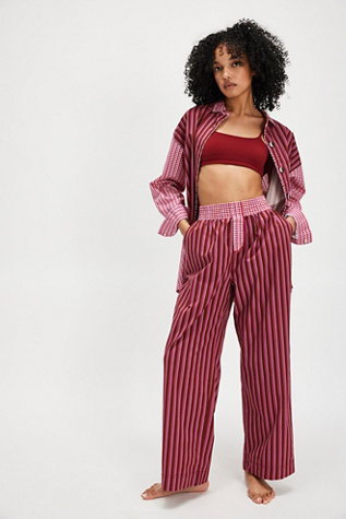 Milk + Cookies Pants By Intimately At Free People In Candy Combo, Size: Small