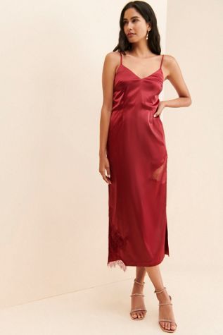Allina Liu Calla Slip Dress