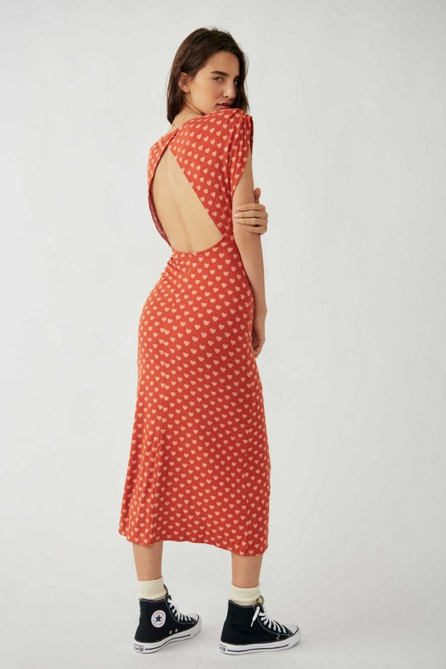 Lakeside Printed Midi Dress #1