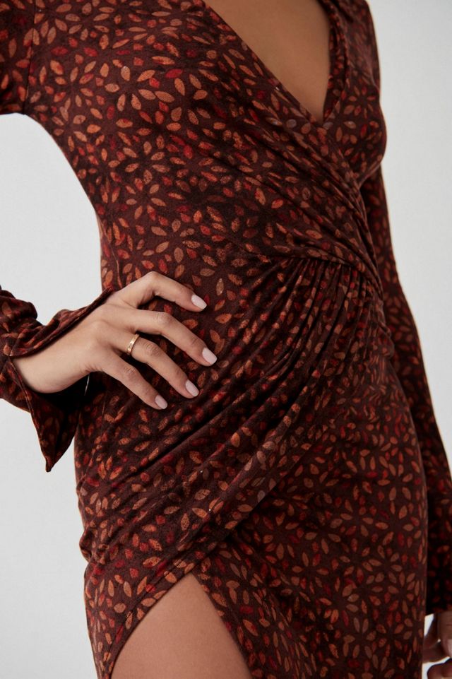 Shayla Wrap Midi Dress #2