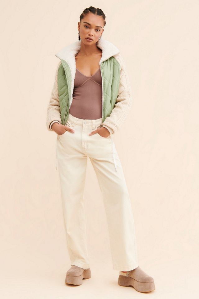 [BLANKNYC] Going Public Sweater Mix Jacket #3