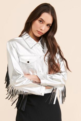 Jules Kae Talia Fringe Jacket