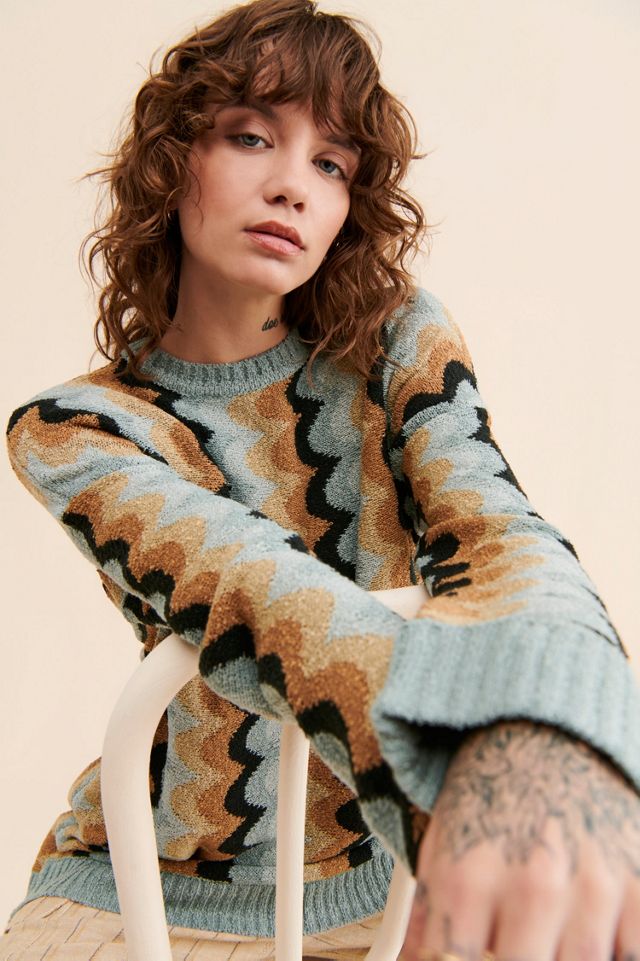 Show Me Your Mumu Oversized Knit Sweater #2