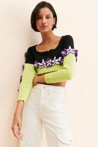 Mandinga Rose Crop Top