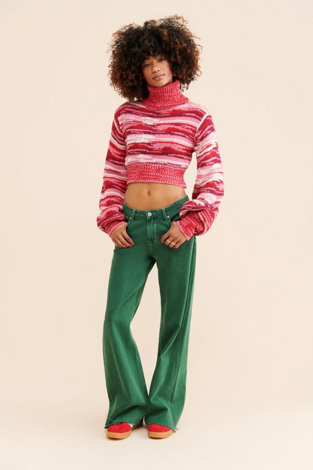 For Love & Lemons Wilma Cropped Turtleneck Sweater #3