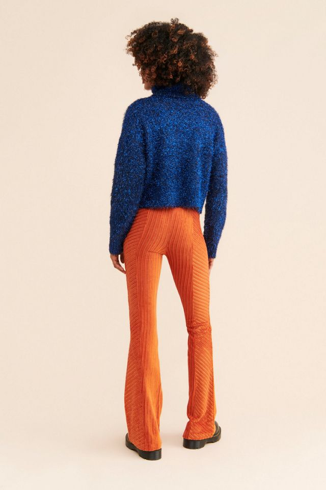 Penny Pull-On Velvet Pants #1