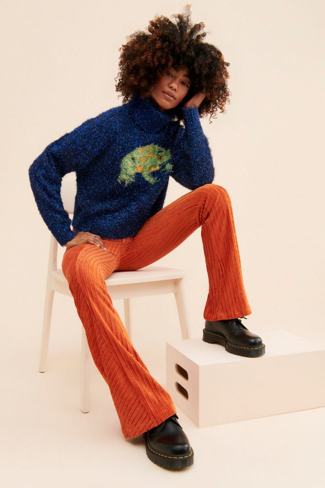 Penny Pull-On Velvet Pants #3