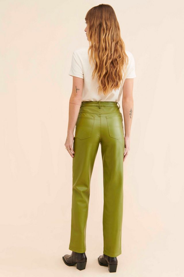 En Saison Lana Vegan Leather Trousers #1