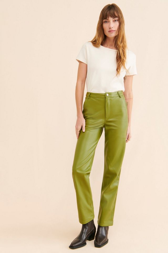 En Saison Lana Vegan Leather Trousers #2