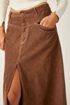 Come As You Are Corduroy Maxi Skirt