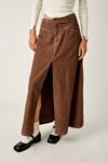 Come As You Are Corduroy Maxi Skirt