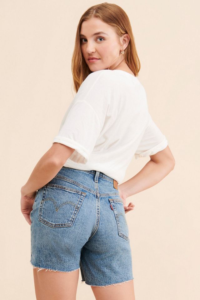 Levi's 501 Mid Thigh Denim Shorts