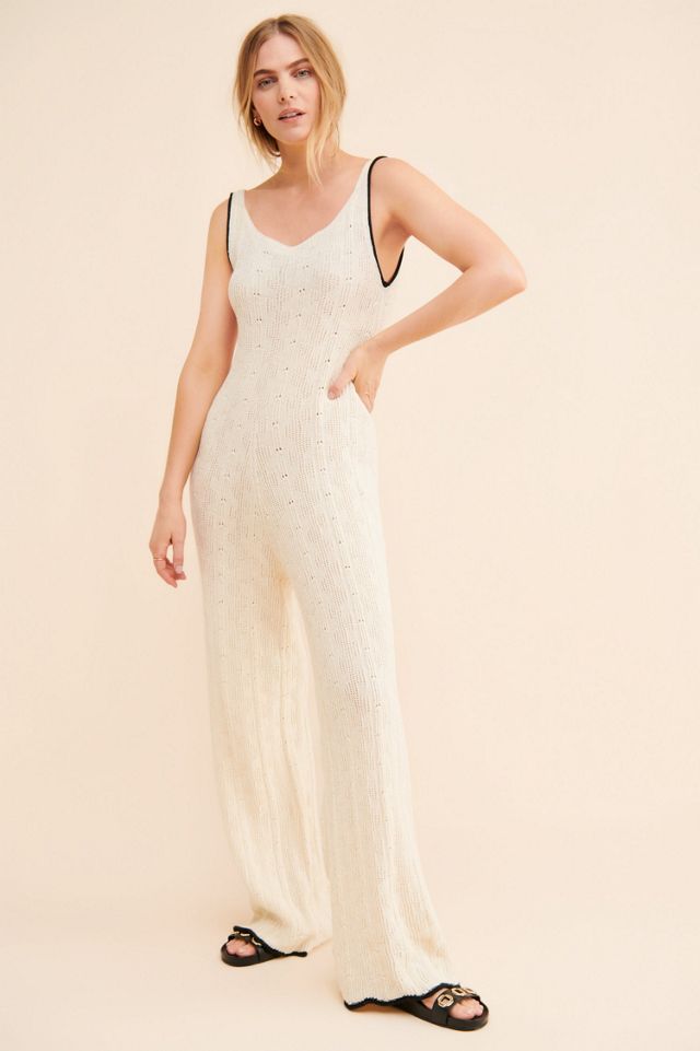 ALOHAS Namo Ecru Tricot Jumpsuit #2