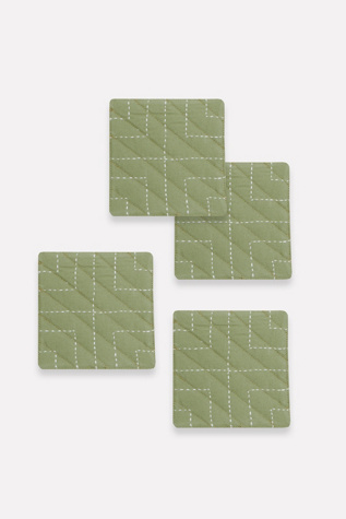 Anchal Fabric Coaster Set