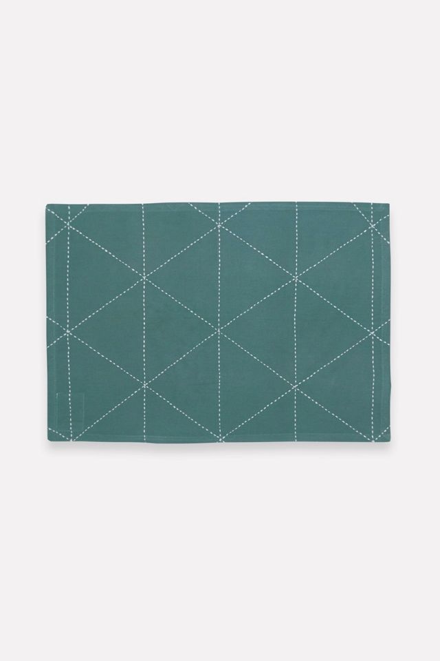 Anchal Graph Embroidered Placemats - Set of 2 #1