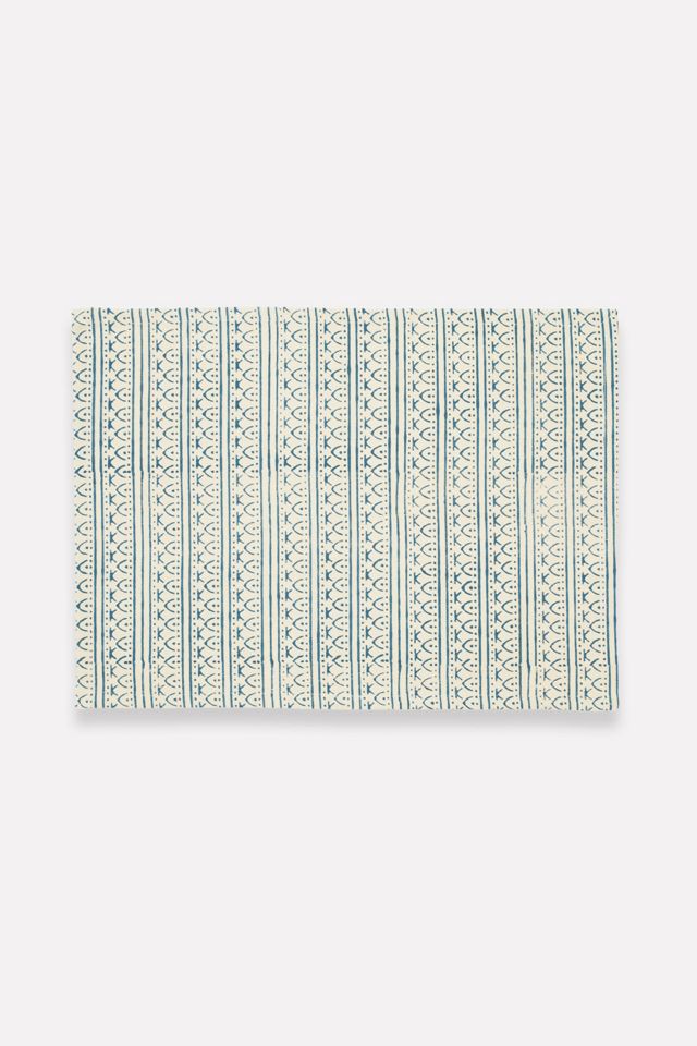Anchal Graphic Block Print Placemats - Set of 2 #1