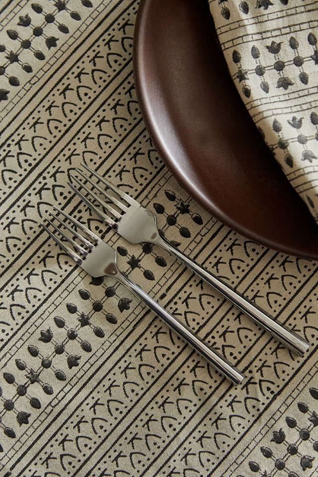 Anchal Graphic Block Print Tablecloth #2