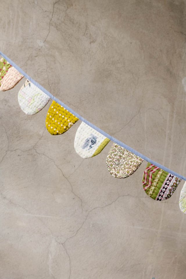 Anchal Kantha Scallop Banner - No. 240207 #2