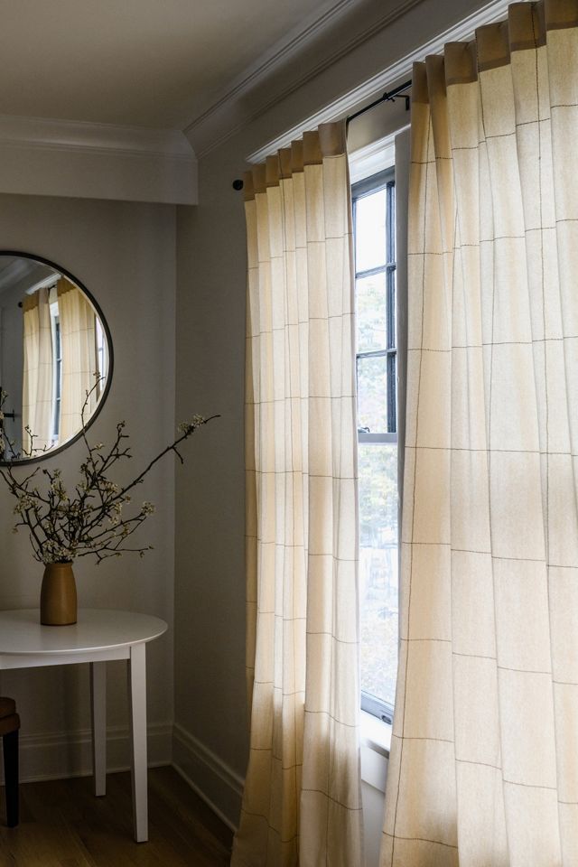 Anchal Grid-Stitch Curtain Panel #2