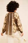 Elena Printed Billowy Top