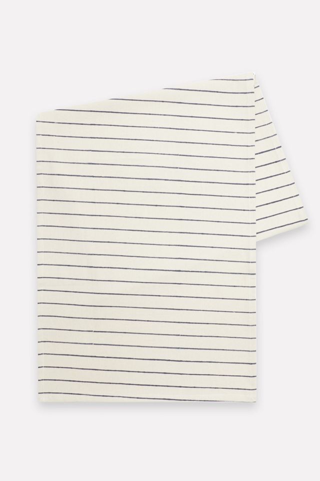 Anchal Stripe Block Print Table Runner #1