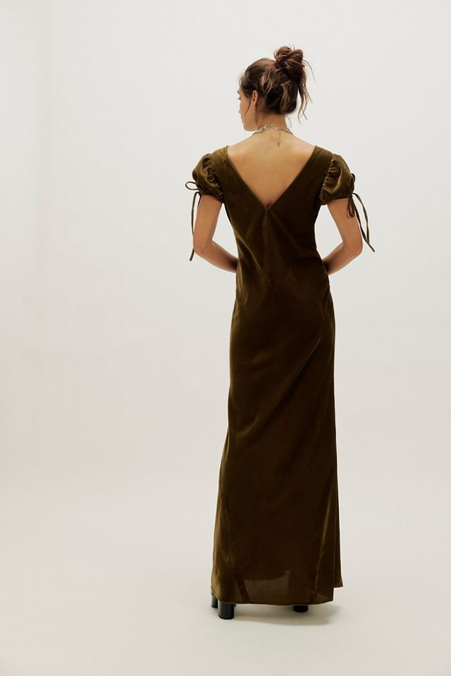 Nigel Preston Velvet Maxi Dress