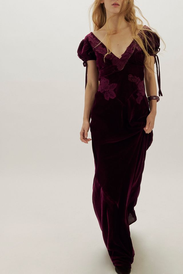 Nigel Preston Velvet Maxi Dress #3