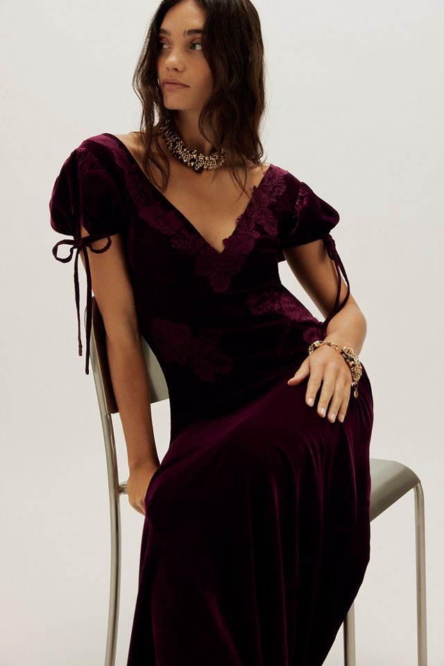 Nigel Preston Velvet Maxi Dress #2