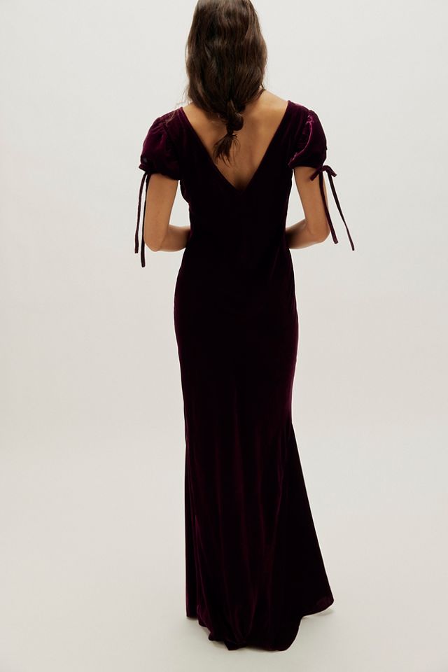 Nigel Preston Velvet Maxi Dress #1