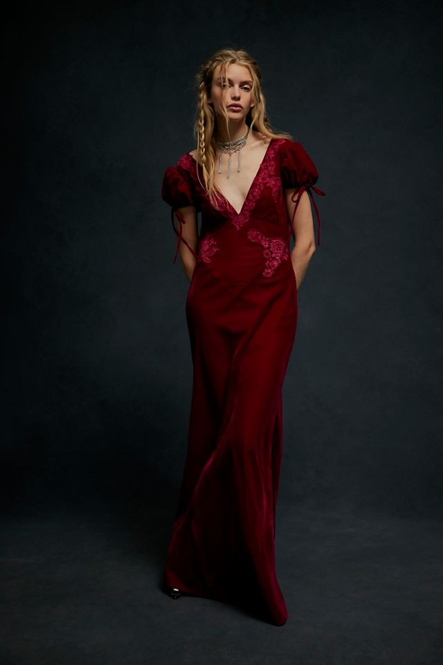 Nigel Preston Velvet Maxi Dress #2