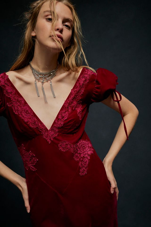 Nigel Preston Velvet Maxi Dress #4