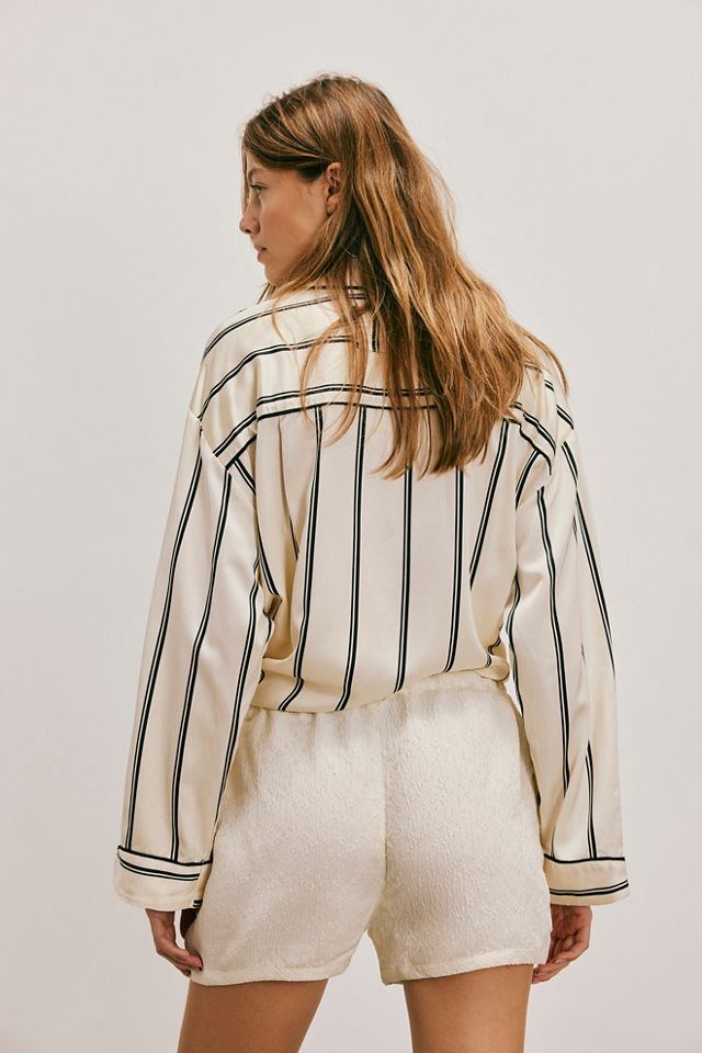 Pearl Satin Shorts #1