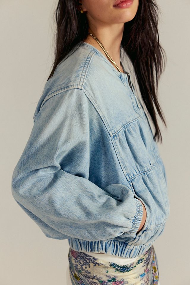 We The Free Layla Denim Jacket #3