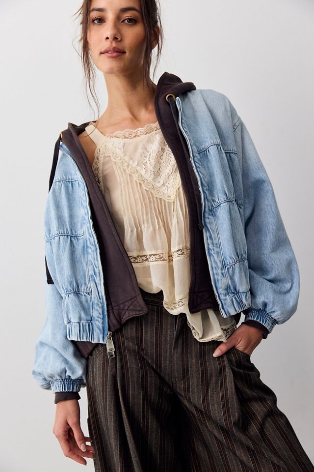 We The Free Layla Denim Jacket #1